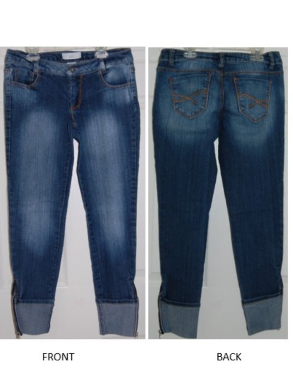 Lola Jeans, Juniors Size 7 (Waist: 30"), Low-Rise